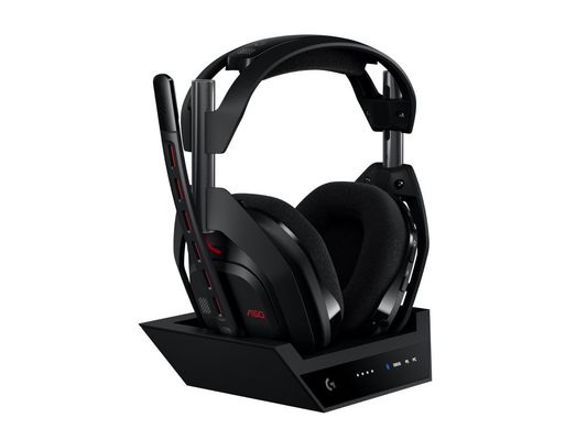 ASTRO Gaming A50 (Gen 5). Product type: Headset. Connectivity technology: Wireless Bluetooth. Recommended usage: Gaming. Headphone frequency: 20 - 20000 Hz. Wireless range: 15 m. Weight: 375 g. Product colour: Black - Thumbnail 2