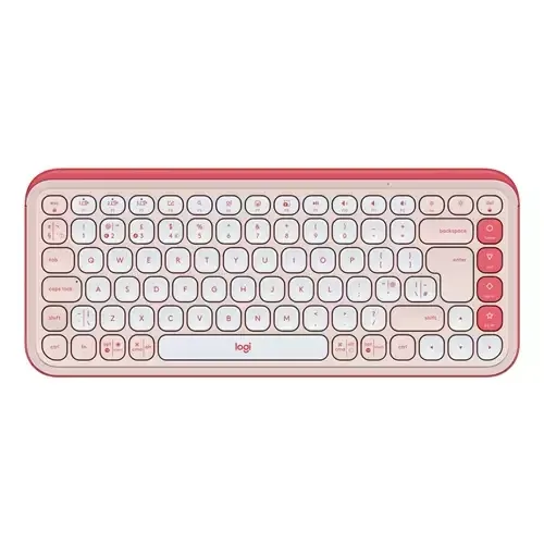 Logitech 920-013152 keyboard Universal Bluetooth QWERTY UK English Rose - Image 1