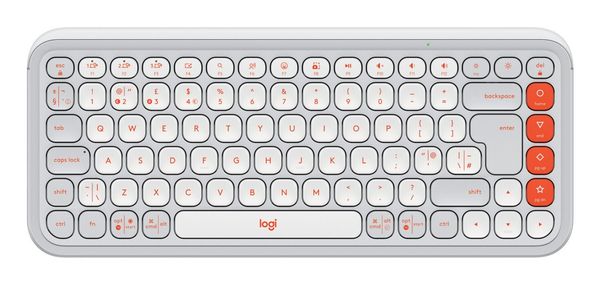 Logitech 920-013151 keyboard Universal Bluetooth QWERTY UK English White - Thumbnail 2