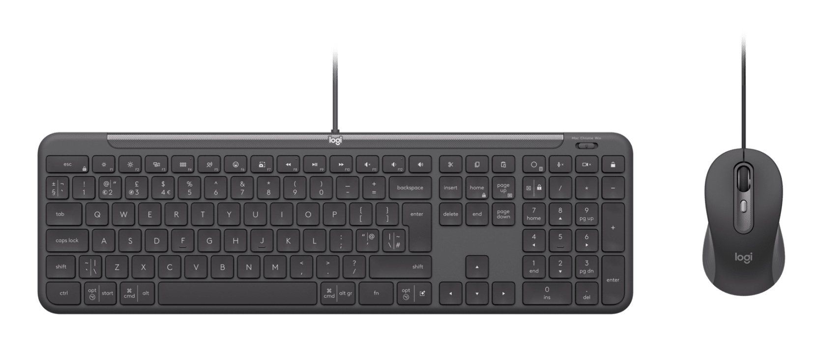 Logitech Signature Slim Wired Combo MK620 for Business - Image 1