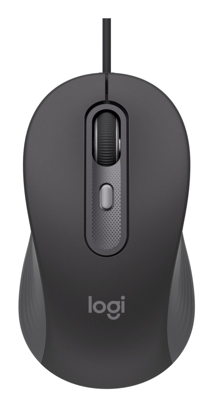 Logitech Signature Wired M520 for Business mouse Office Ambidextrous USB Type-C Optical 4000 DPI - Image 1