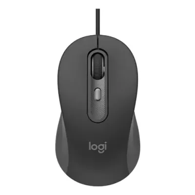 Logitech Signature Wired M520 for Business mouse Office Ambidextrous USB Type-C Optical 4000 DPI - Thumbnail 2