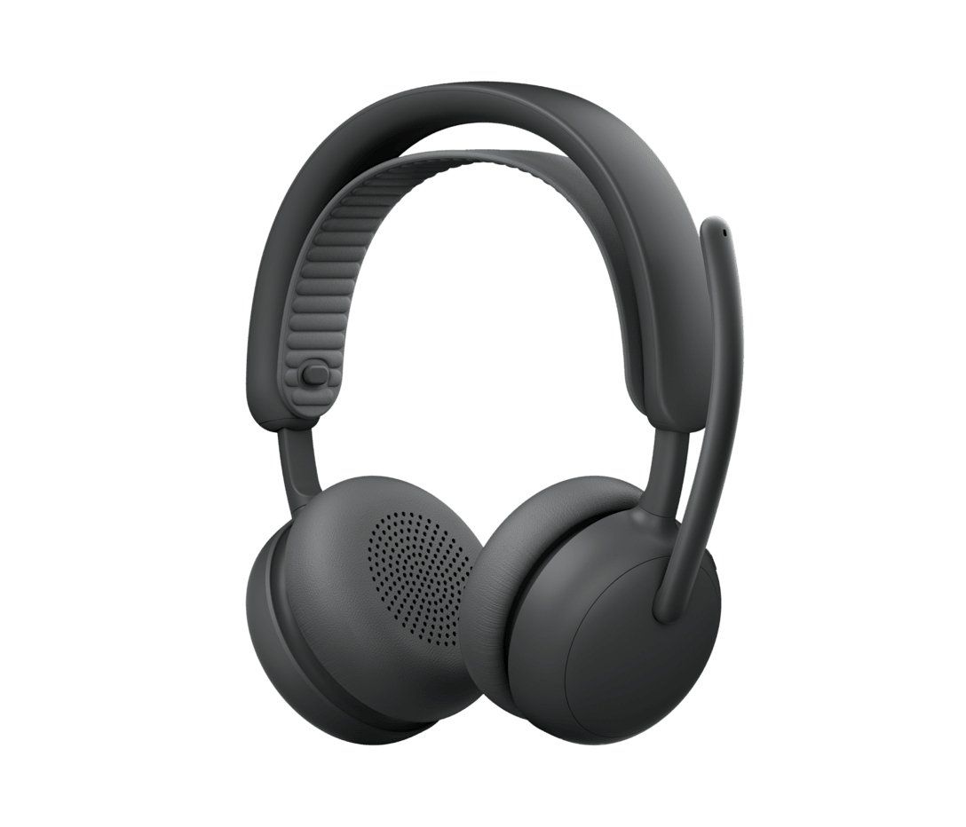 LOGITECH Zone 2 ES Wireless Headset - Graphite, Silver/Grey - Image 1