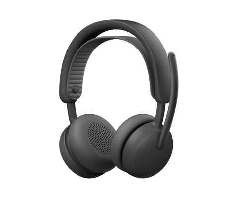 LOGITECH Zone 2 ES Wireless Headset - Graphite, Silver/Grey