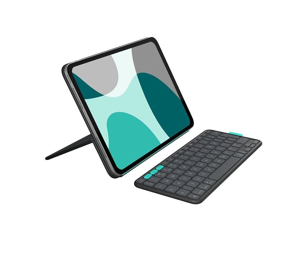 Logitech Flip Folio QWERTY Bluetooth Graphite - Image 1