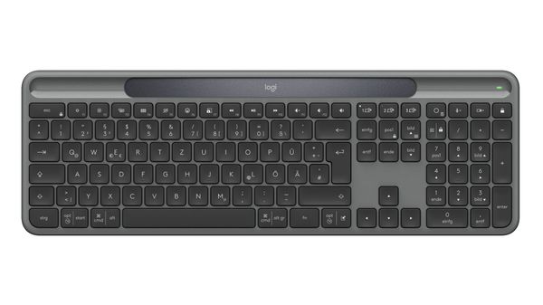 Logitech Signature Slim Solar+ K980 keyboard Universal RF Wireless + B - Thumbnail 2