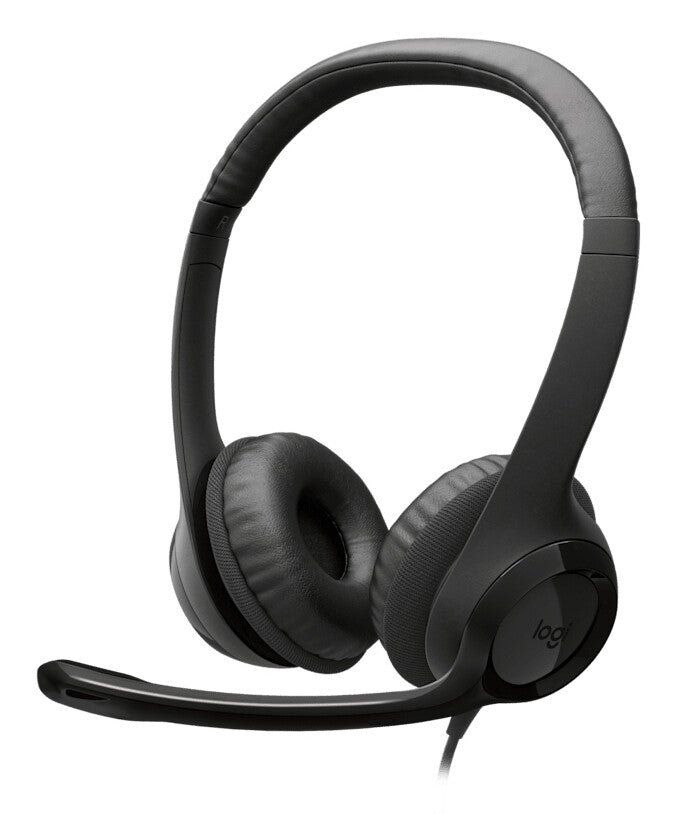 Logitech H390 USB Headset Wired Head-band Calls/Music USB Type-C Black - Image 1