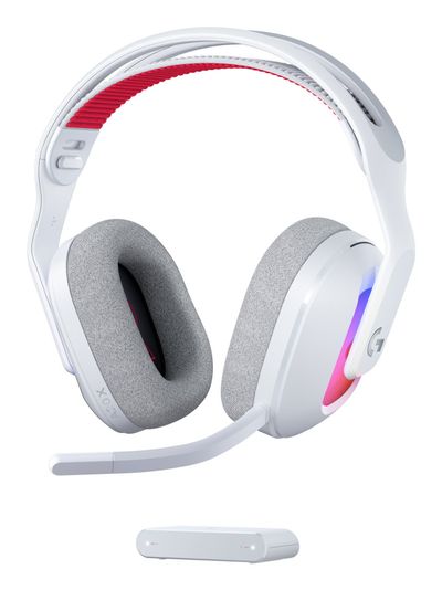 Logitech G Astro A20 X Headset Wired & Wireless Head-band Music USB Type-C Bluetooth White