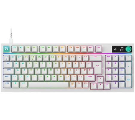 LOGITECH G316 X 98 Mechanical Gaming Keyboard - White, White