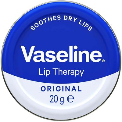 Vaseline Lip Therapy Original Petroleum Jelly Lip Balm 20g - White