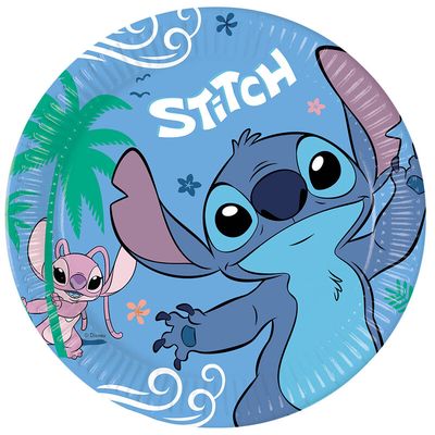 Stitch Paper Plate - Blue - Thumbnail 2