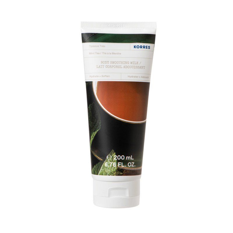 Korres Mint Tea Body Smoothing Milk 200ml - Image 1