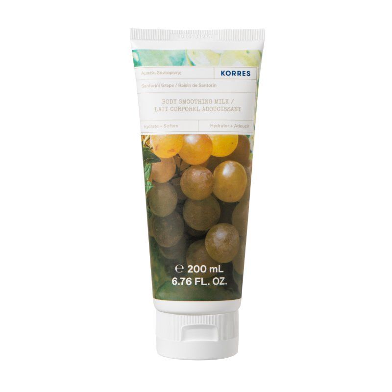 Korres Santorini Grape Body Smoothing Milk in Clear - Image 1