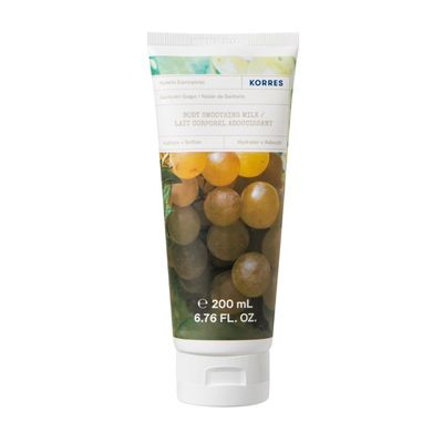 Korres Santorini Grape Body Smoothing Milk in Clear