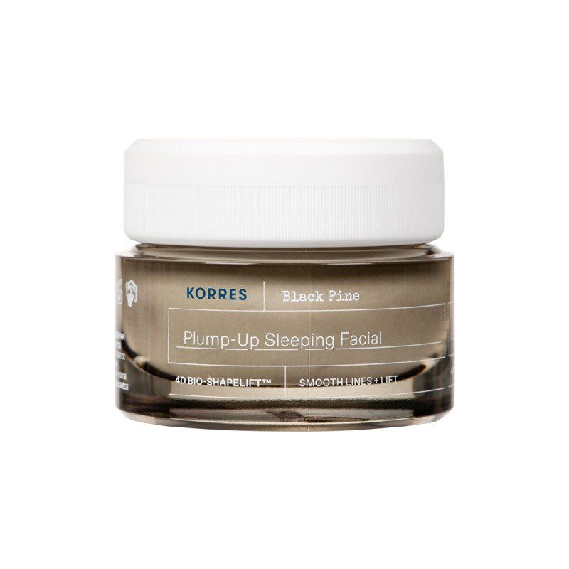 Korres Women's Black Pine 4d Bioshapelift Plump-up Sleeping Facial in Clear - Image 1