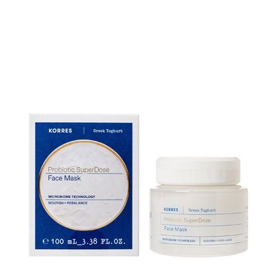 Korres Greek Yoghurt Probiotic SuperDose Face Mask 100ml