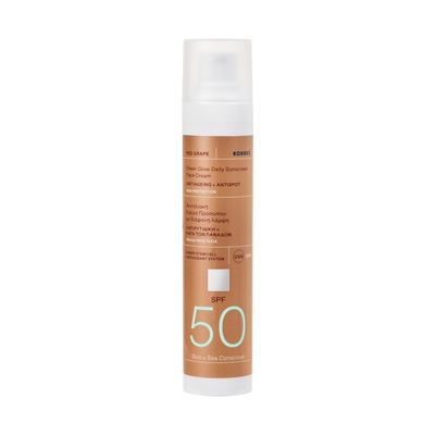 Korres Red Grape Sheer Glow Finish Daily Sunscreen Face cream SPF50 50 ml | Size: 50ml