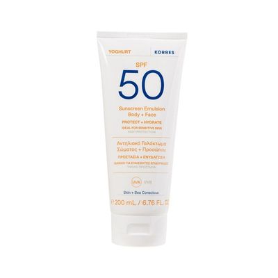 Korres Yoghurt Face & Body Sunscreen SPF 50 200ml