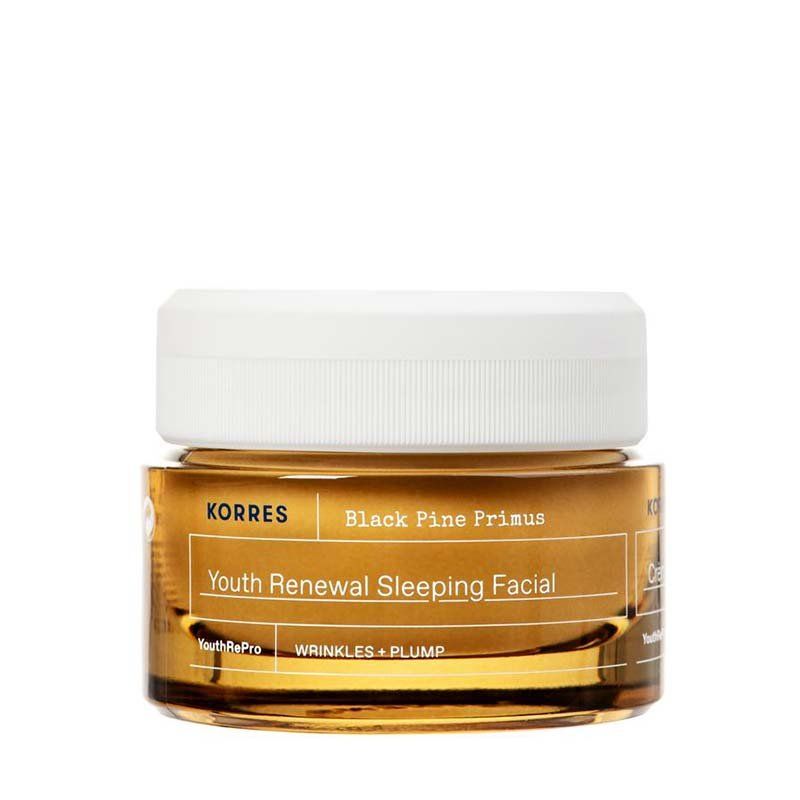 Korres Black Pine Primus Night Cream 40ml - Image 1