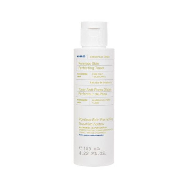 Korres Santorini Grape Poreless Skin Perfecting Toner 125ml - Image 1