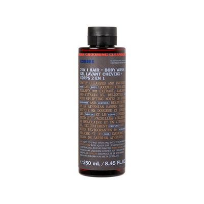 Korres Men's Achillea 2in1 Shampoo & Shower Gel 250ml