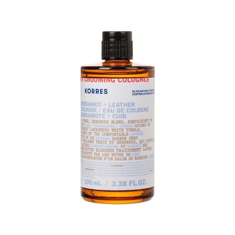 Korres Men's Achillea Eau De Cologne Bergamot Leather 100ml in Misc - Image 1