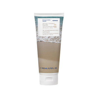 Korres Sea Salt Coconut Body Smoothing Milk 200ml - Thumbnail 2