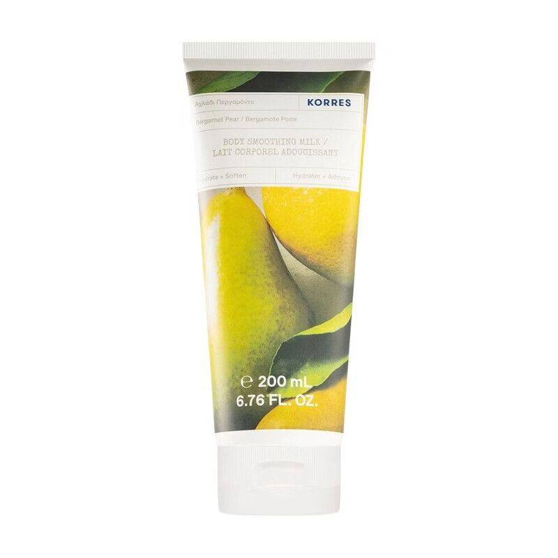 Korres Bergamot Pear Body Smoothing Milk 200ml - Image 1