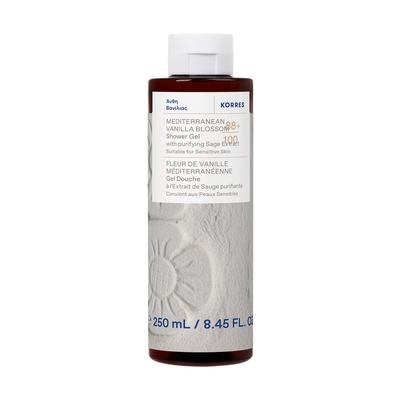 Korres Mediterranean Vanilla - Shower Gel 250ml - Thumbnail 2
