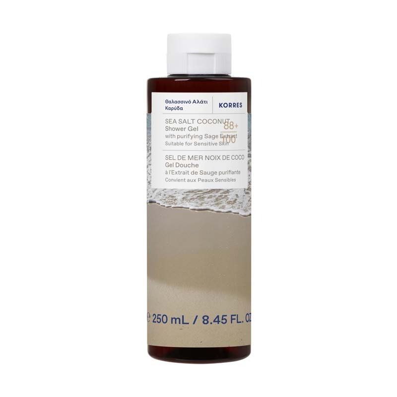 Korres Sea Salt Coconut - Shower gel 250ml - Image 1