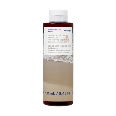 Korres Sea Salt Coconut - Shower gel 250ml - Thumbnail 2