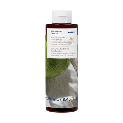 Korres Lime Ginger - Shower Gel 250ml - Thumbnail 2