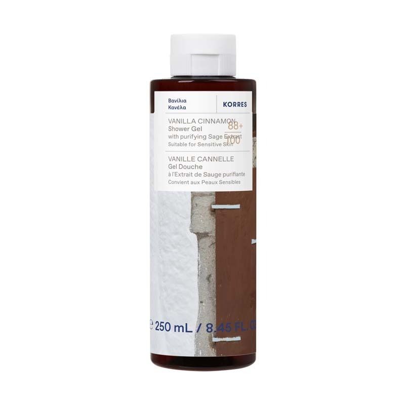 Korres Vanilla Cinnamon - Shower Gel 250ml - Image 1