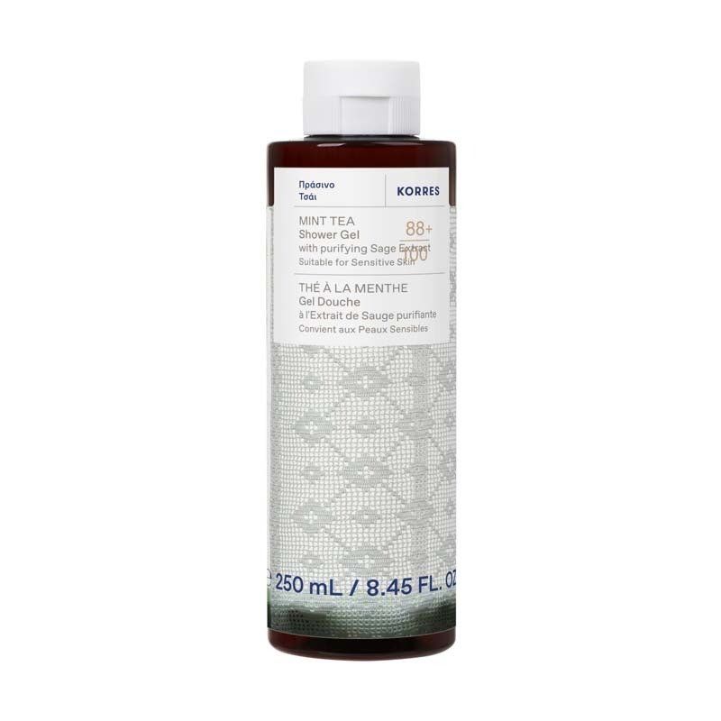 Korres Mint Tea Shower Gel 250ml - Image 1