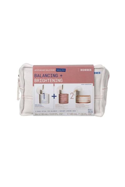 Korres Balance & Treat Brightening Serum Set in Misc | Size: 70ml