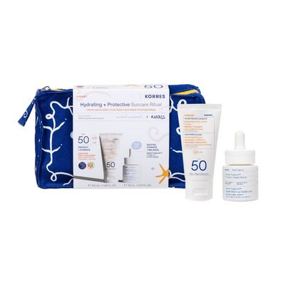Korres Naked Summers x Korres Yoghurt Sunscreen SPF 50 50ml & Smart Yoghurt Super Serum 15ml