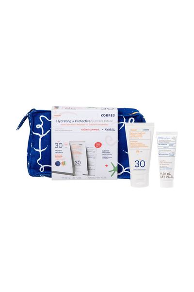 Korres Naked Summers x Korres Yoghurt Sunscreen SPF 30 50ml & Greek Yoghurt Probiotic Cleanser 20ml - Thumbnail 2
