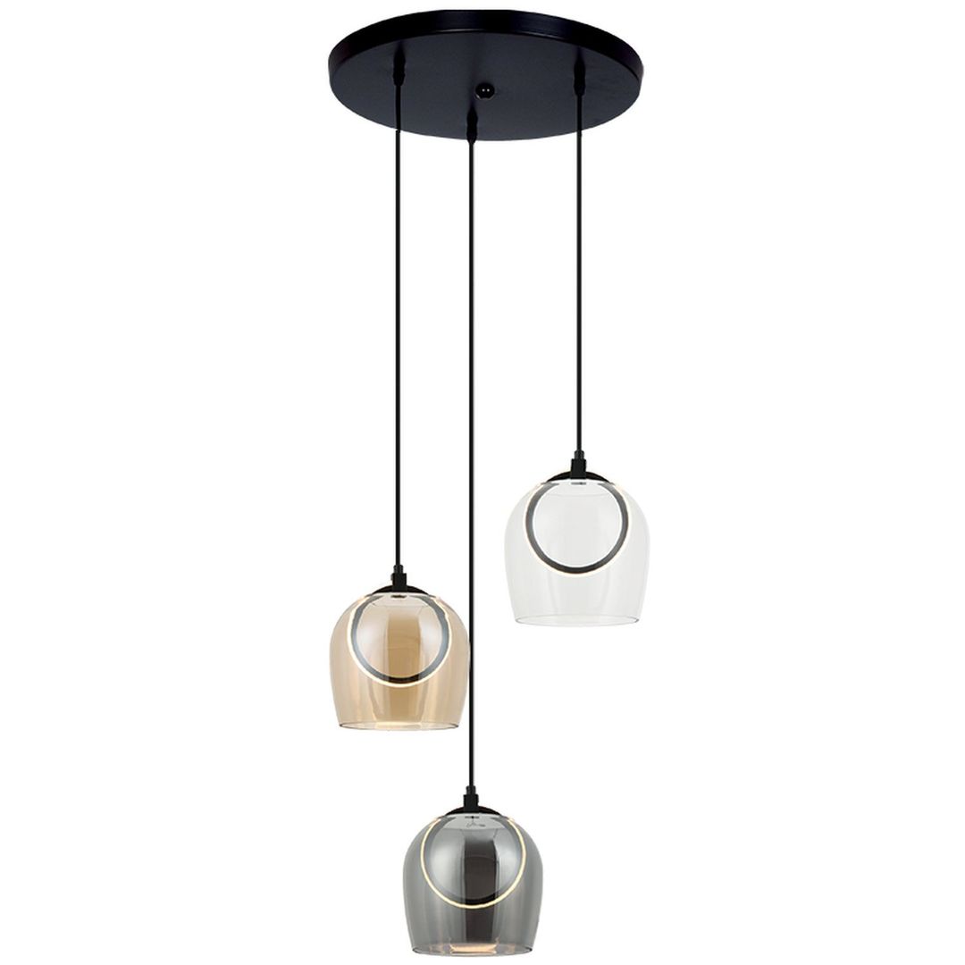 Halo Pendant Light Grey - Image 1