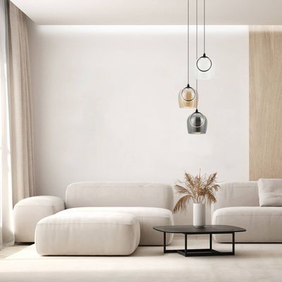 Halo Pendant Light Grey - Thumbnail 2