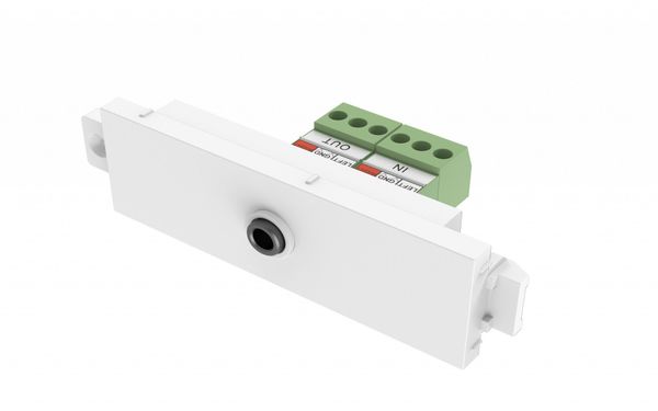 Vision TC3 3.5MM/V2 socket-outlet White - Thumbnail 2