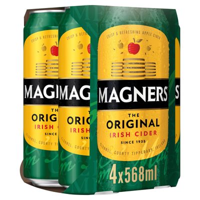 Magners The Original Irish Cider 4 x 568ml - Thumbnail 2