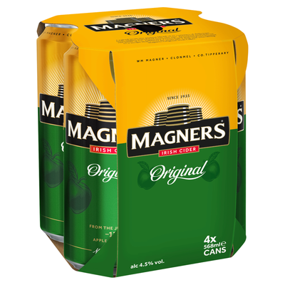Magners The Original Irish Cider 4 x 568ml