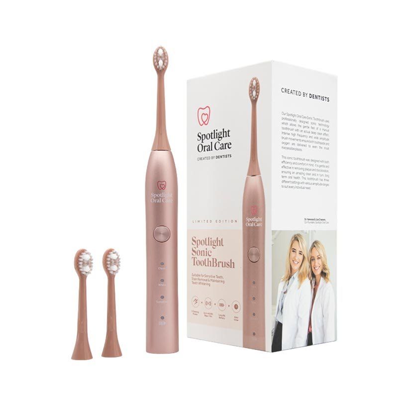 Spotlight Oral Care Limited Edition Sonic Toothbrush-Rose Gold in None - Image 1