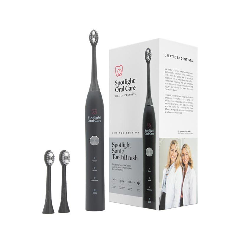 Spotlight Oral Care Limited Edition Sonic Toothbrush in Black - Image 1