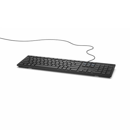 DELL KB216 Wired Multimedia Keyboard. Full-Size Keyboard. USB Plug-and - Image 1