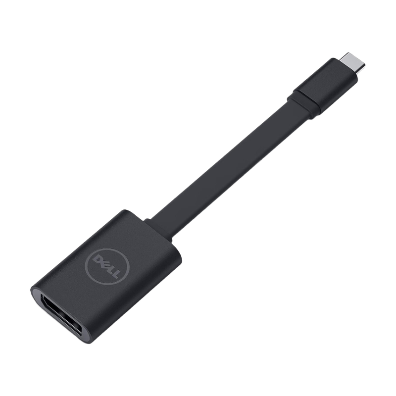 DELL DBQBJBC054 USB cable USB 3.2 Gen 1 (3.1 Gen 1) 0.132 m USB C USB A Black - Image 1