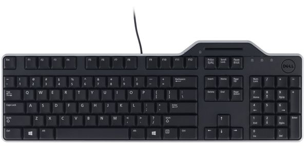 DELL KB813 Smartcard - Keyboard - USB - QWERTY - UK/Irish - black