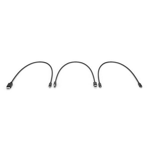 DELL CBL-USB-ATB USB cable 0.6 m USB A USB B Black - Image 1