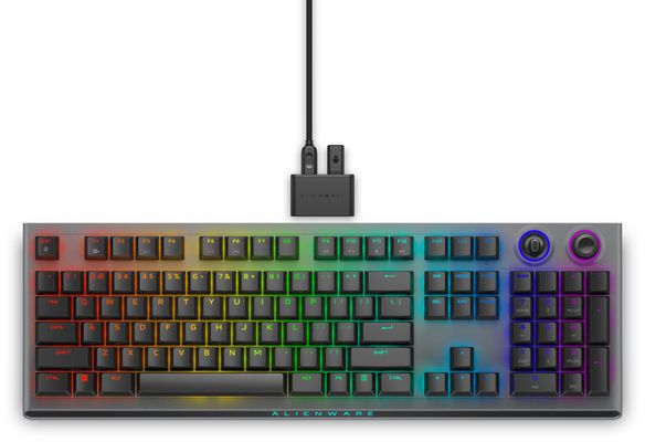 Alienware Tri-Mode AW920K keyboard Gaming USB + RF Wireless + Bluetoot