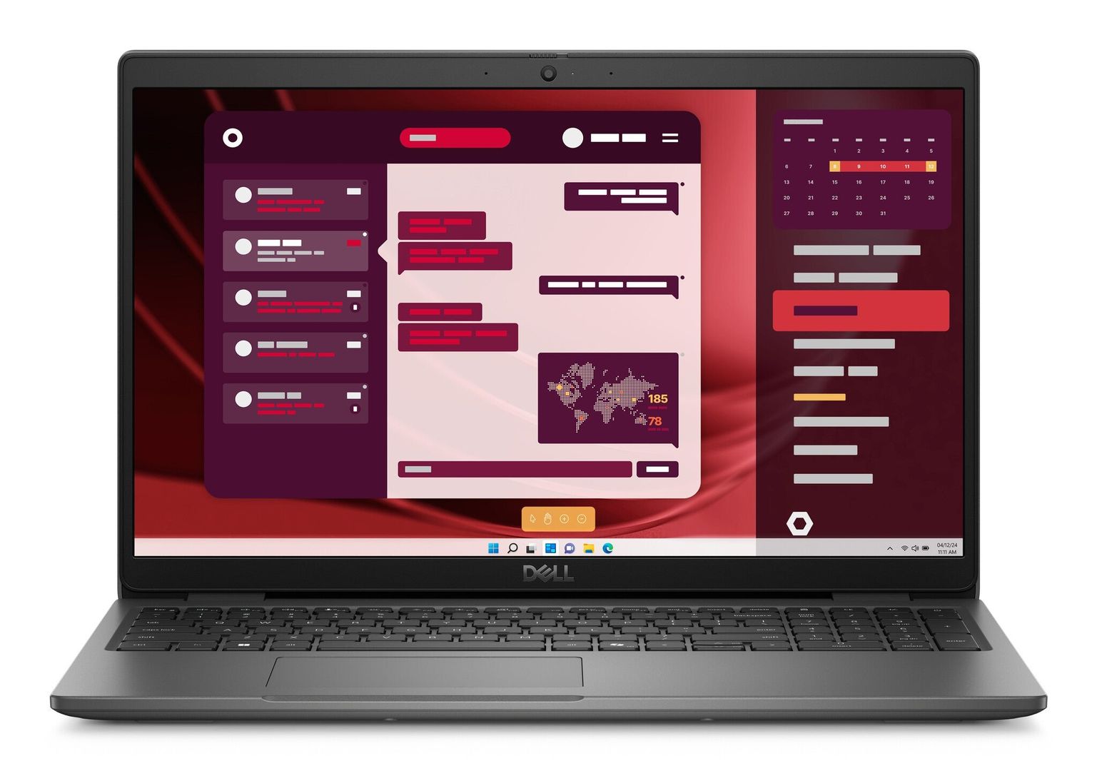 DELL Latitude 3550 Intel® Core™ i5 i5-1335U Laptop 39.6 cm (15.6") Full HD 8 GB DDR5-SDRAM 512 GB SSD Wi-Fi 6E (802.11ax) Windows 11 Pro UK English Grey - Image 1